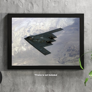B2 Stealth Bomber - Military Wall Decor