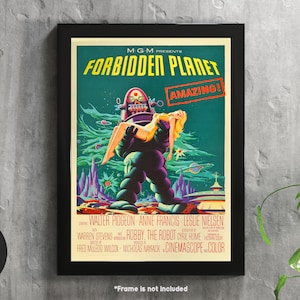 Verbotener Planet - Vintage FilmPoster