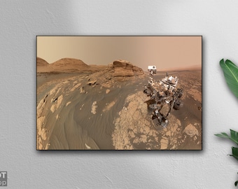 Nasa Perseverance Rover - Wide Angle Mars Selfie