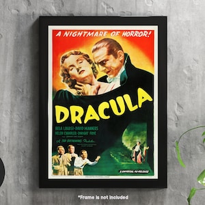 Dracula - Vintage Movie Poster
