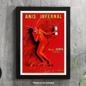 Anis Infernal - Leonetto Cappiello – 1905 - Vintage Art Poster - Wall Art