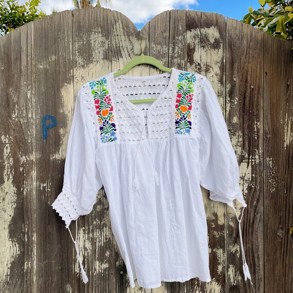 70s peasant blouse Gem