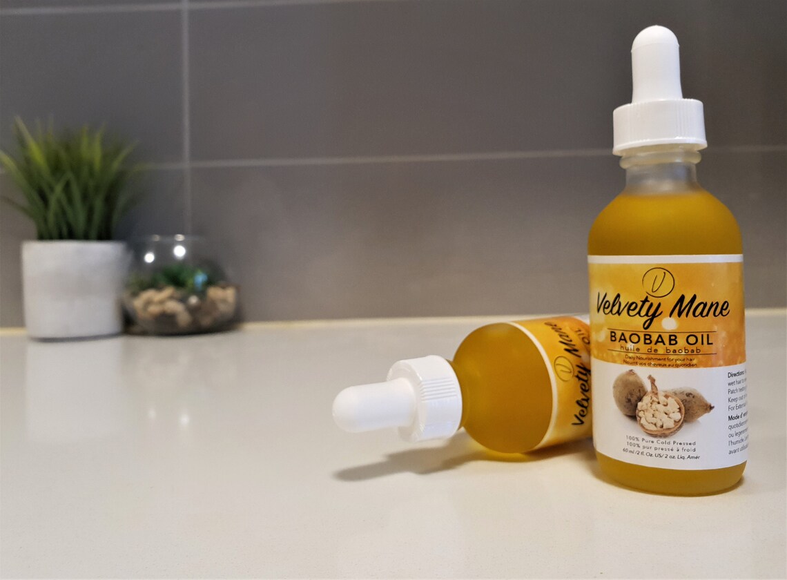Baobab oil Organic 100 Cold Pressed 60mls Etsy