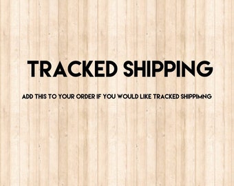 Tracked shipping, international