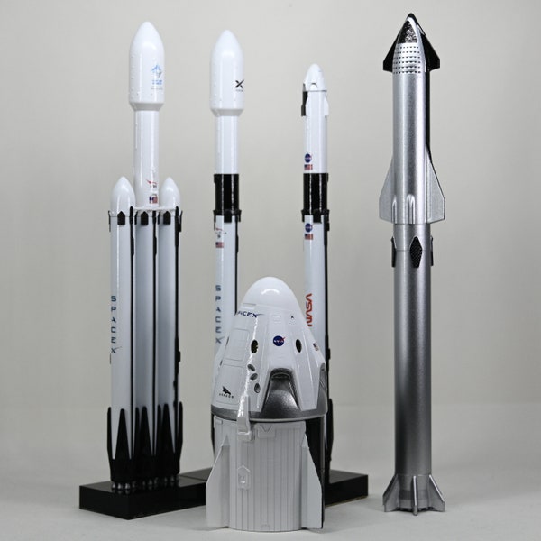 Spacex Model Kits Etsy