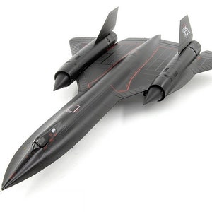 US Airforce 1/72 Blackbird Aircraft SR-71A,Military Aircraft Model, Airplane Model, Home decor, Office decor, Pilot gift, Free Shipping