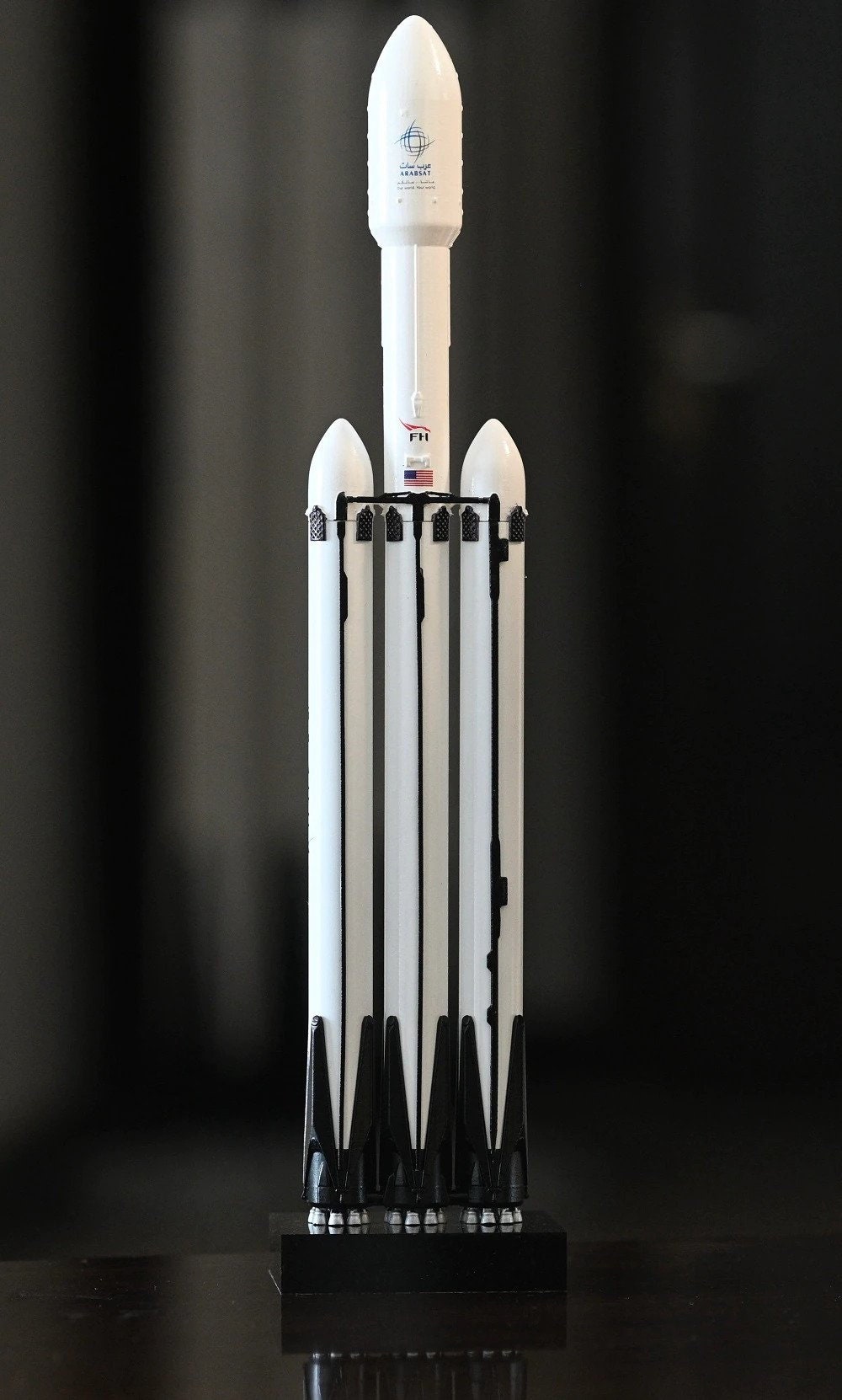 Spacex Flying Model Rocket Kit, Heavy Falcon Rocket Model Kit, Falcon