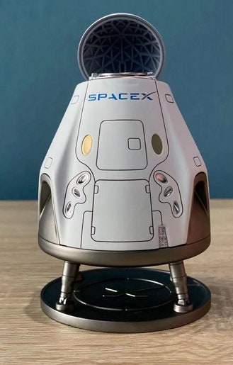 SpaceX Model Kit, Starship Rocket Model Crew Dragon Spacecraft, Couverture avant peut s’ouvrir, Crew Dragon, spacex, cadeau de pilote, décoration intérieure, livraison gratuite