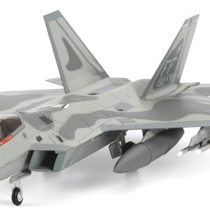 F-22 Raptor 1/72 Aircraft Model, Military Aircraft Model, Airplane Model, Home decor, Office decor, Pilot gift, Aviation gift,Free Shipping