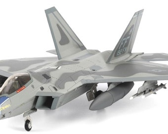 F-22 Raptor 1/72 Aircraft Model, Military Aircraft Model, Airplane Model, Home decor, Office decor, Pilot gift, Aviation gift,Free Shipping