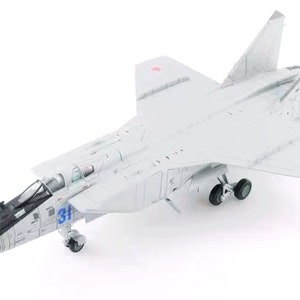 Russian Air Force Mikoyan Mig-31K 1/72 Aircraft Model, Airplane Model,Home decor, Office decor, Pilot gift, Aviation, Free Shipping
