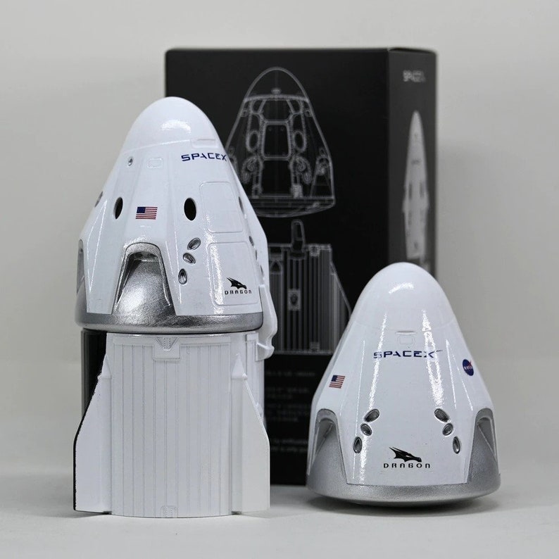 Spacex Model Kit for Sale Crew Dragon Spacecraft Capsule Etsy