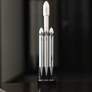SpaceX Flying Model Rocket Kit, Heavy Falcon Rocket Model Kit, Falcon Model Toy Rocket Launch, 3D Falcon Rocket Models for Sale Online