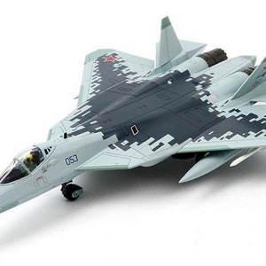 Russian Airforce 1/72 Fighter Sukhoi Su-57, Military Aircraft Model,Airplane Model,Home decor,Office decor,Pilot gift,Aviation,Free Shipping