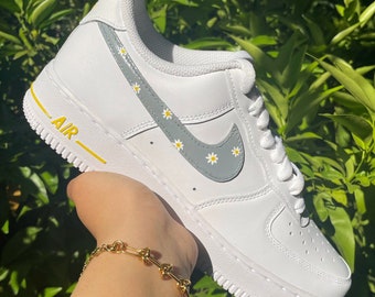 Daisy Flower Custom Swoosh Air Force 1