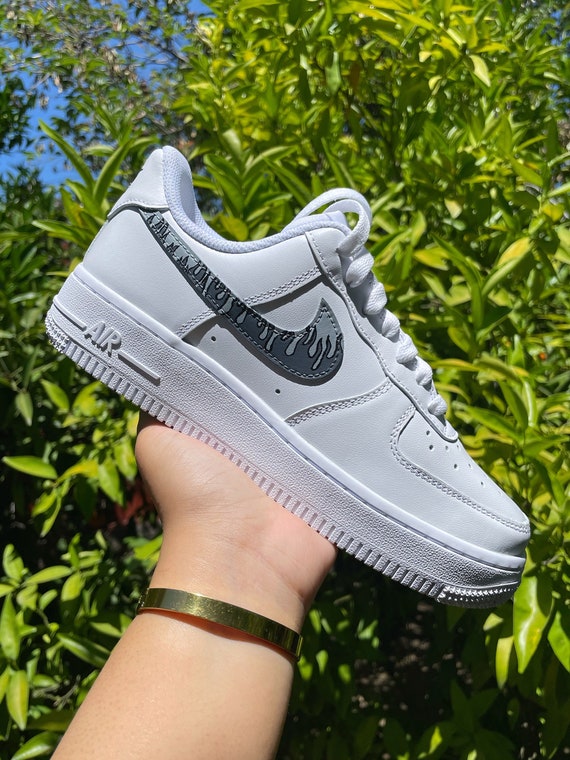 grey air force ones