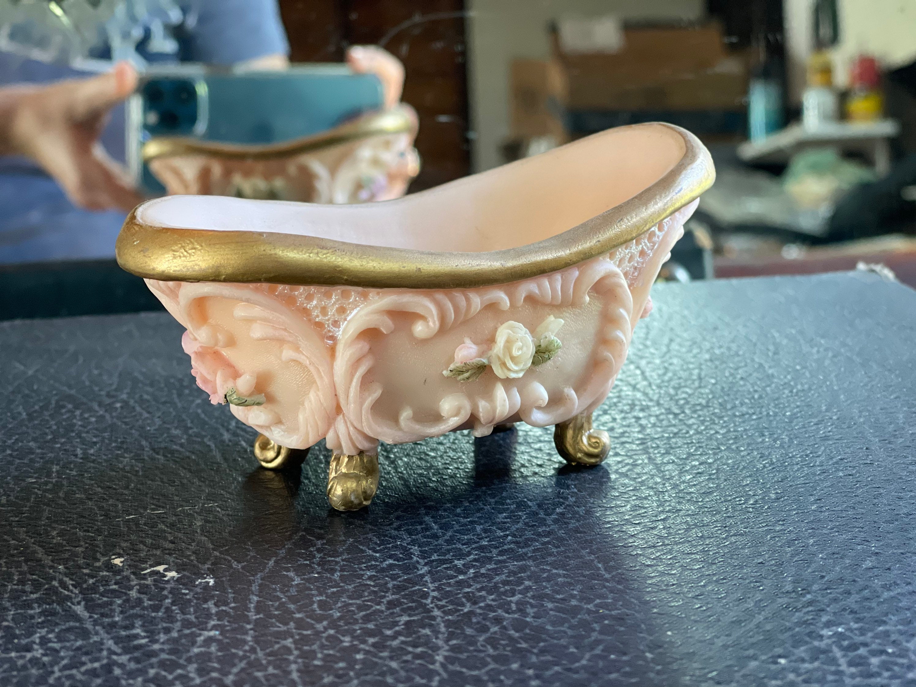 Vintage Corner Bathtub for sale Only 2 left at 75