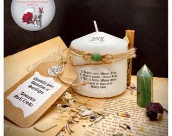 Candle for Divination and Money Spells - Divination Spell Candle for Money