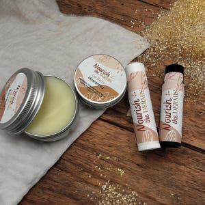 Organic Tallow Lip Balm Grass fed/finished Unscented