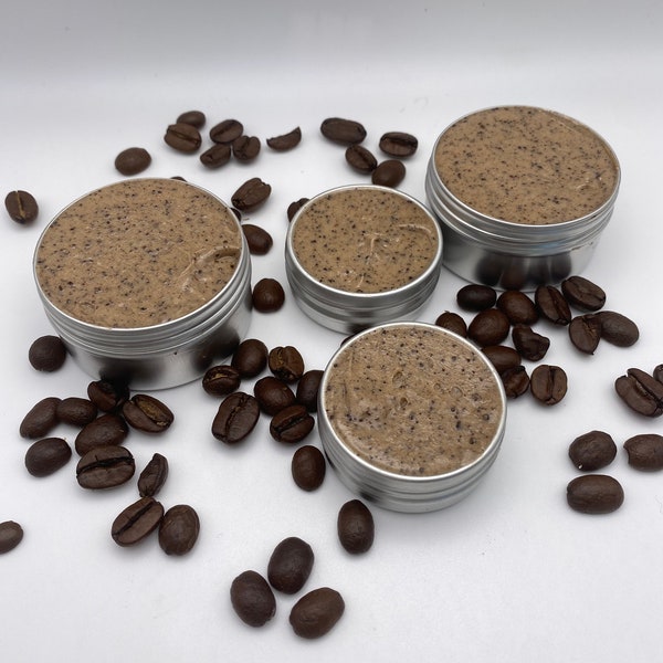 Organic Tallow Coffee Lip Scrub I Exfoliating