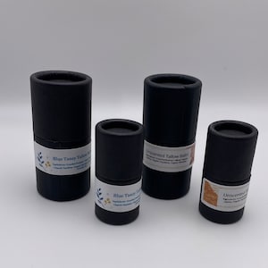 PRODUCT CLOSEOUT**Tallow Balm *Unscented and Blue Tansy* in Eco Friendly Container Stick