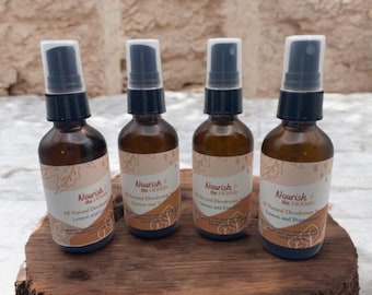 Spray desodorante totalmente natural