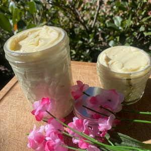 Vegan l Organic Raw and Unrefined Shea Butter Body Cream