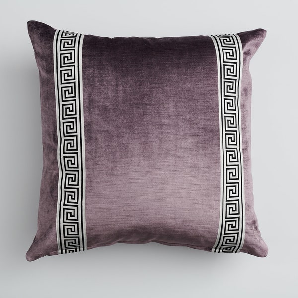Greek Key Pillow Etsy