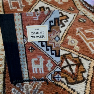 The Carpet Weaver, handmade book