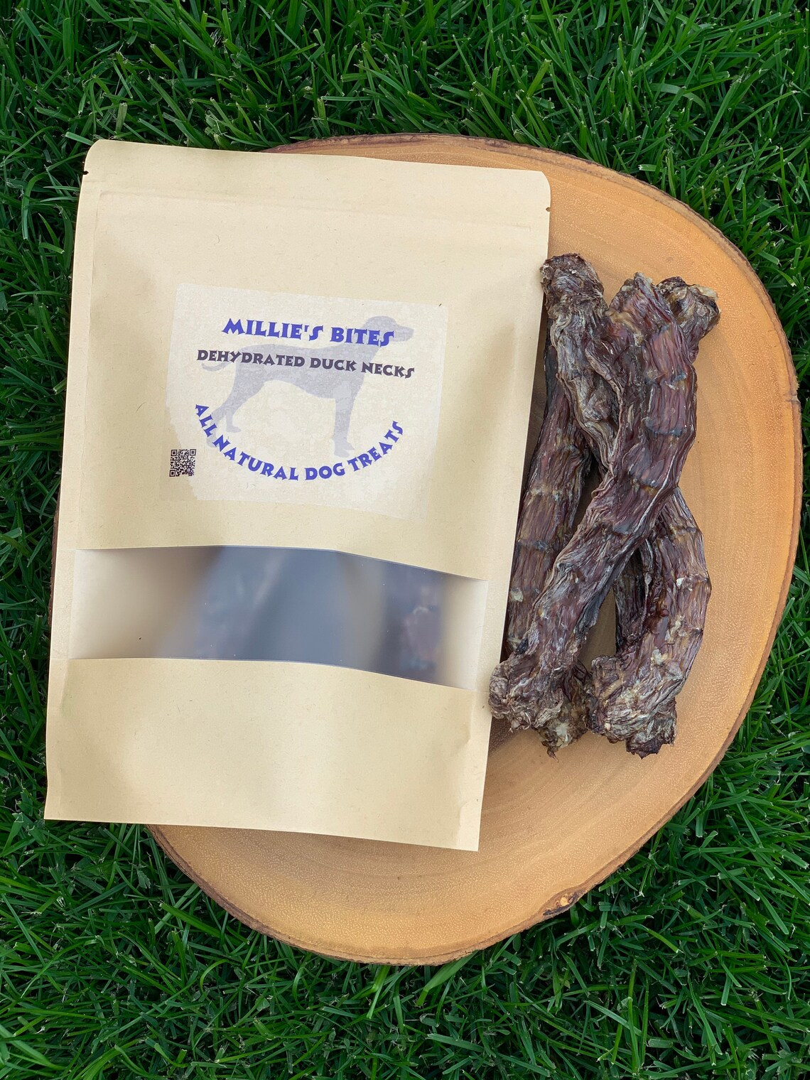 All Natural Dehydrated Duck Necks Dog Treats Etsy