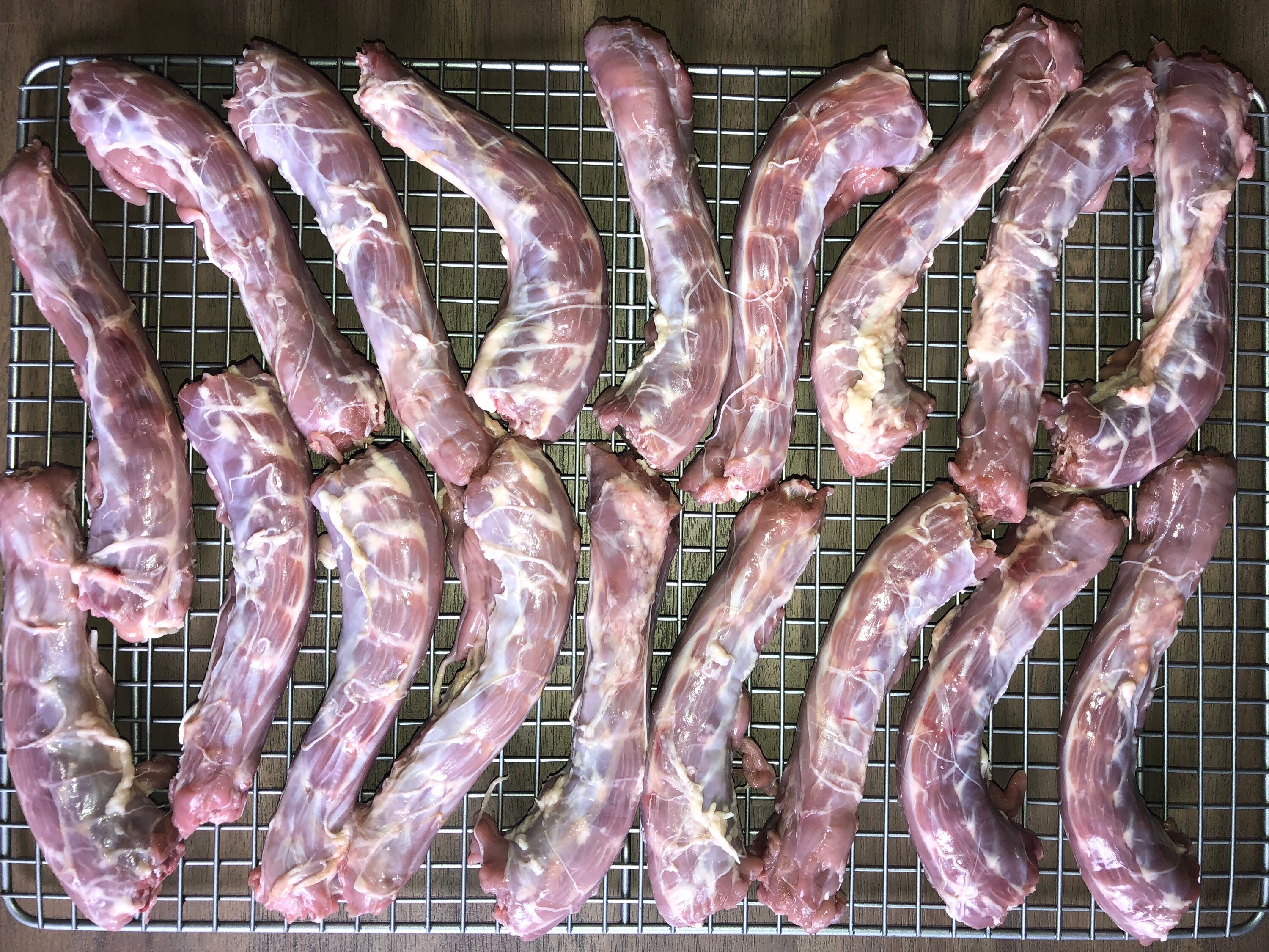 All Natural Dehydrated Duck Necks Dog Treats Etsy