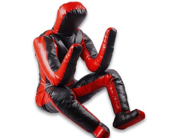 DAAN MMA Grappling Dummy Judo BJJ Wrestling Dummy Sitting Position Vinyl 170cm