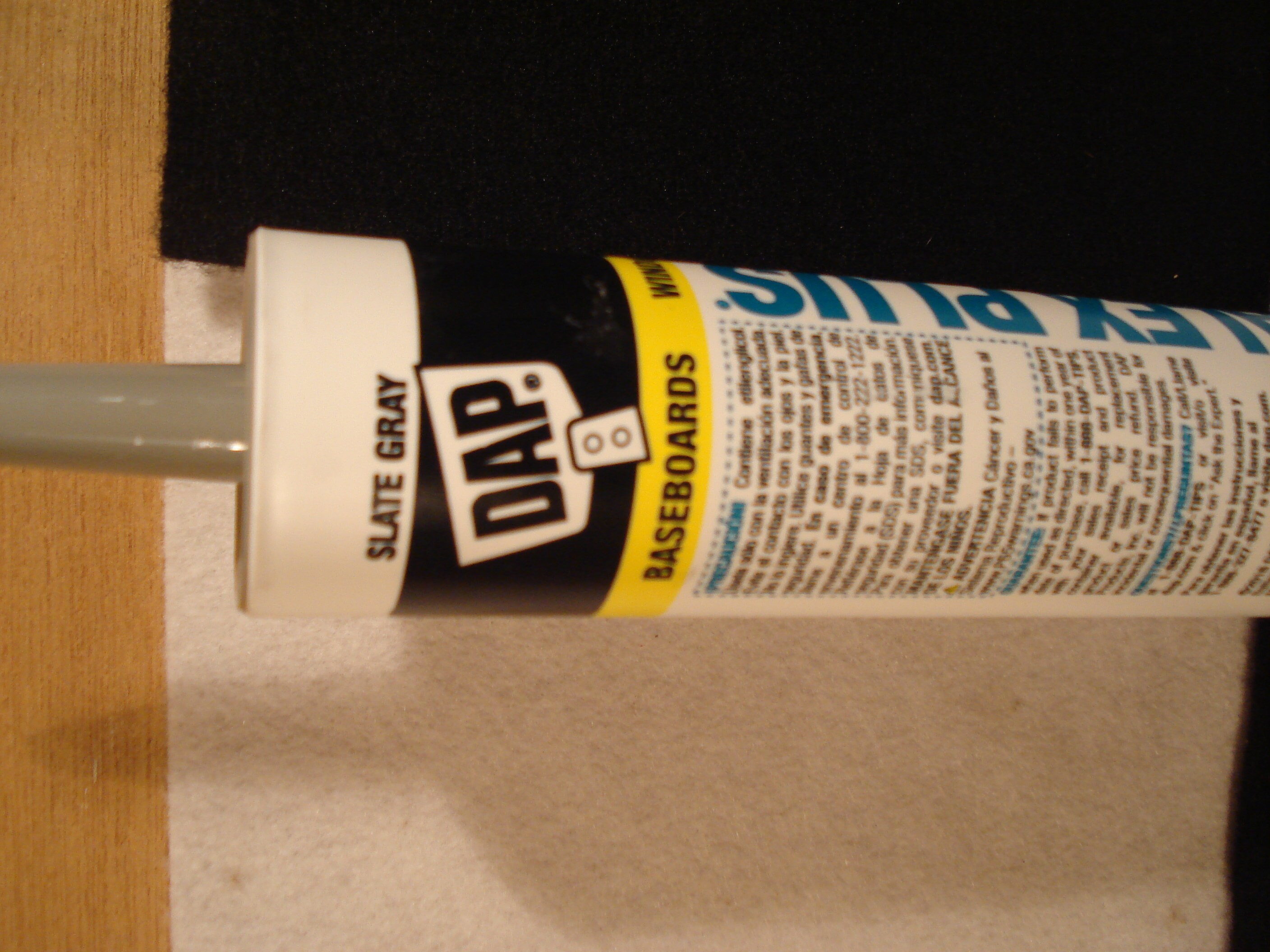 Slate gray DAP caulk all purpose acrylic latex silicone caulk Etsy