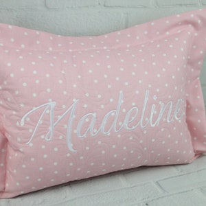 Name Embroidery Pillow Sham / Baby Pillow / Personalized Pillow /  Embroidered Pillow / Accent Pillow / Nursery pillow / Baby Shower Gift