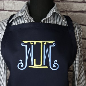Personalized Apron with Name / Custom Apron / Kitchen Apron /BBQ Apron / Grill Apron / Birthday Gift / Wedding Gift / Housewarming gift
