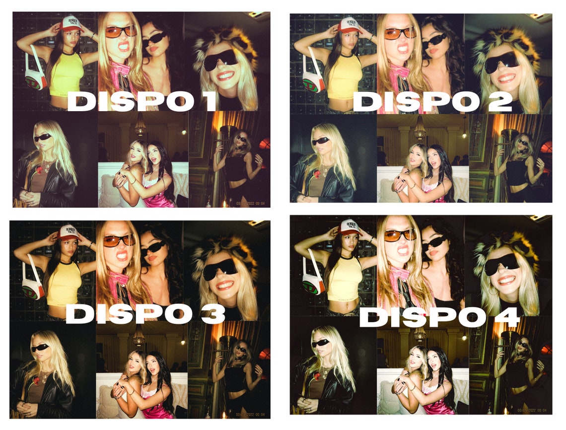 10 DISPOSABLE FILM PRESETS Lightroom Presets Camera Film Etsy