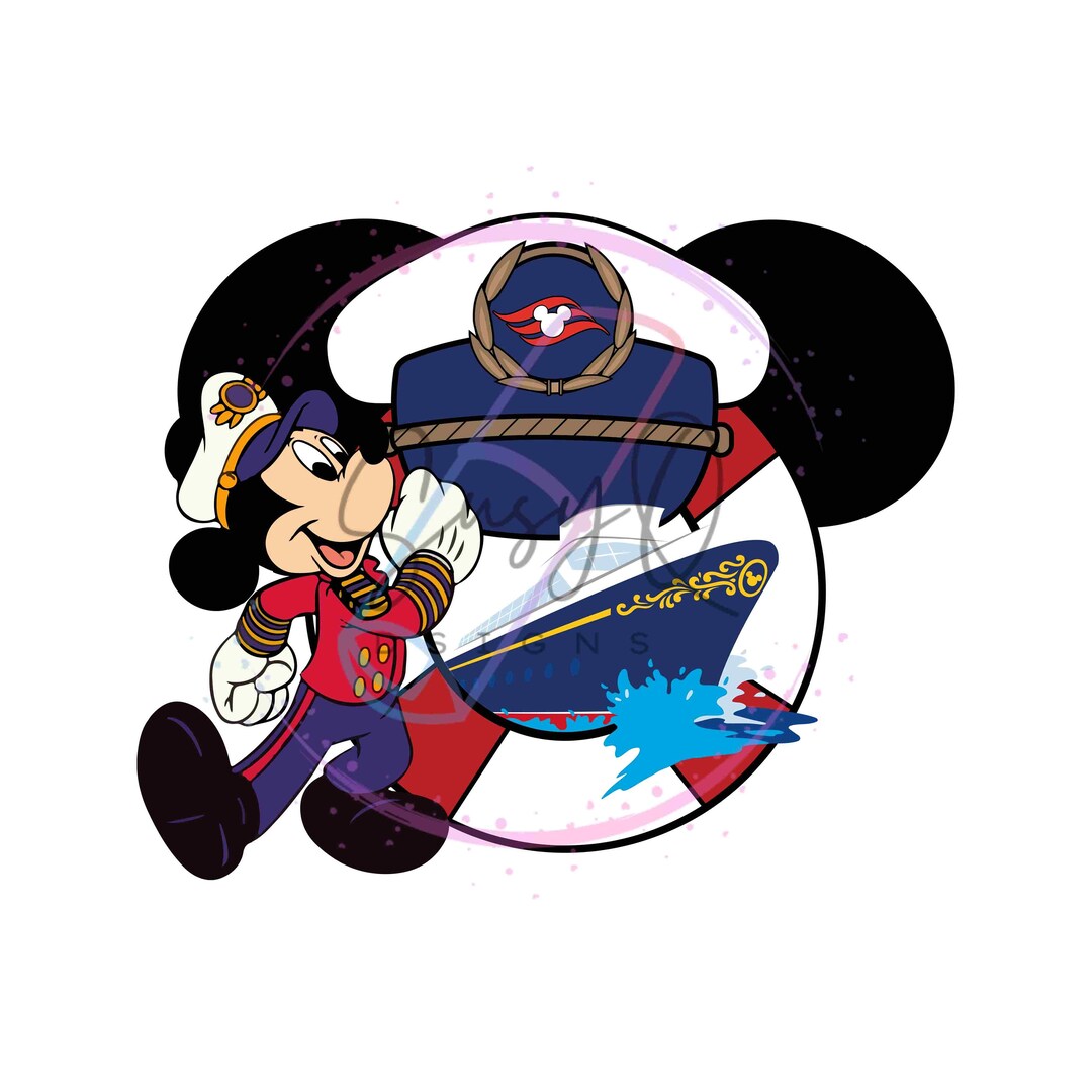 Disney Mickey and Friends Cruise Image Transfers, Disney Cruise Family