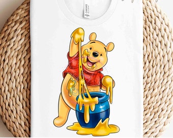Pooh Image Transfers, Disney Pooh Sublimation Prints, Disney Pooh Eco Solvent HTV Prints, Disney Pooh Image Transfers