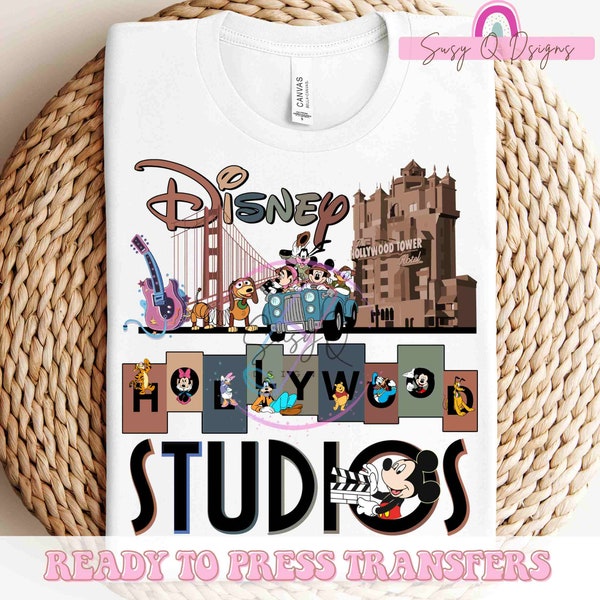 Hollywood Image Transfers, Family Vacation Sublimation Prints, Family Vacation Eco Solvent HTV Prints