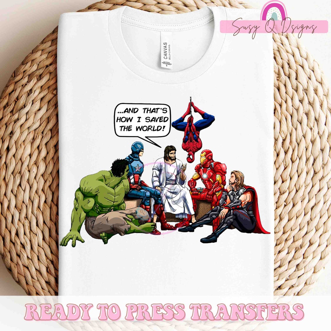 Heroes Comic Image Transfers, Disney Family Vacation Sublimation Prints ...