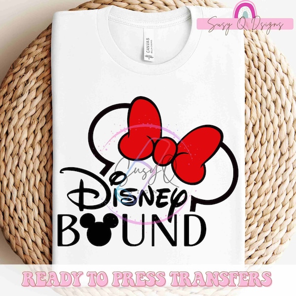 Disney Bound Image Transfers, Disney Family Vacation Sublimation Prints, Disney Bound HTV, Disney Bound Shirts, Disney Iron on Prints