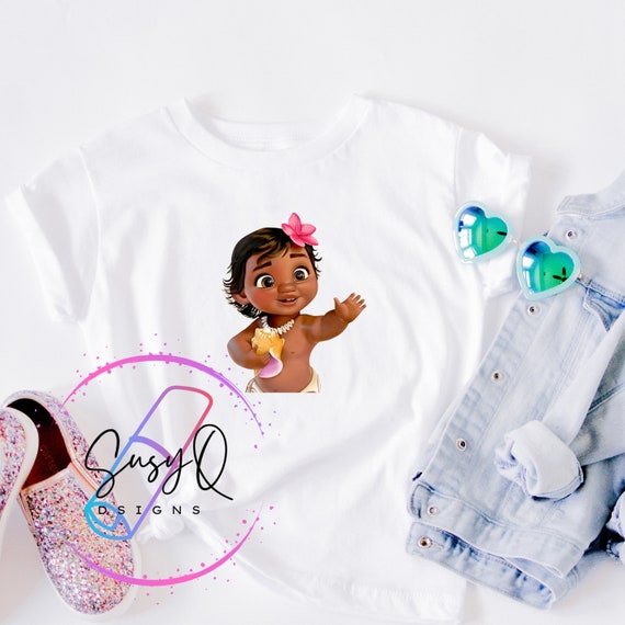 Baby Moana Image Transfers, Moana Iron on Prints, Moana Sublimation Prints,  Moana Eco Solvent HTV Prints, Moana Shirts, Disney Moana