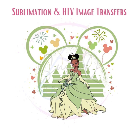 Disney Princess Castle Image Transfers, Disney Sublimation Prints, Disney Eco Solvent HTV Prints, Disney Princess Image Transfers