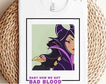 Retro Villain Maleficent Image Transfer, Family Vacation Transfers, Family Vacation Prints, Villain Transfers
