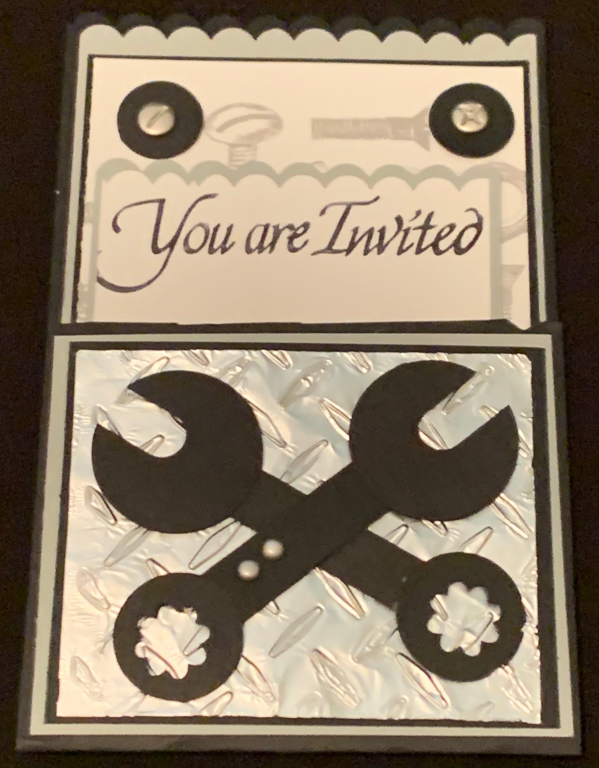 Mechanic Invitation Etsy