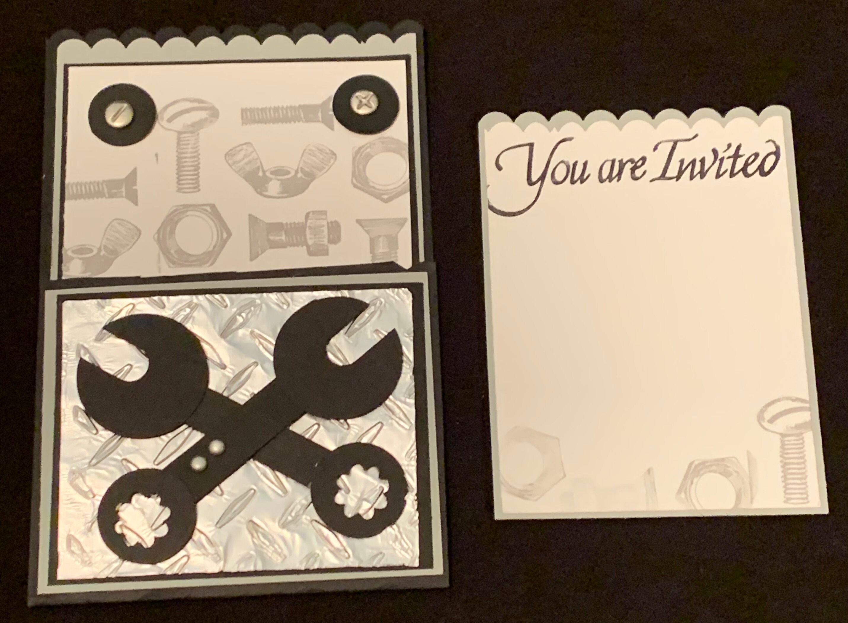 Mechanic Invitation Etsy