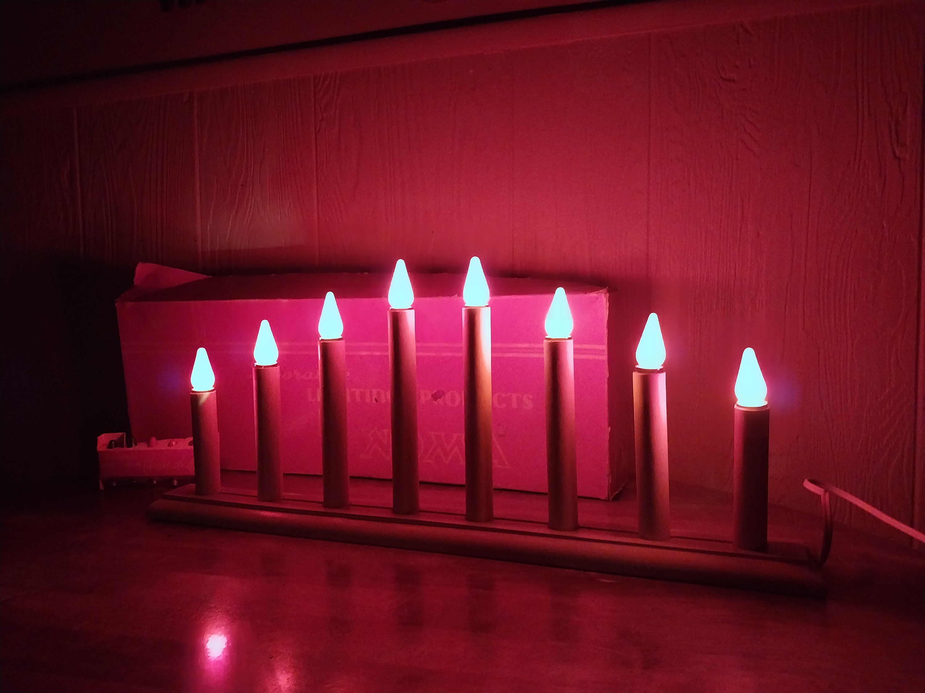 1930's Electric Candolier Decorative Lighting by Noma Candle Christmas ...