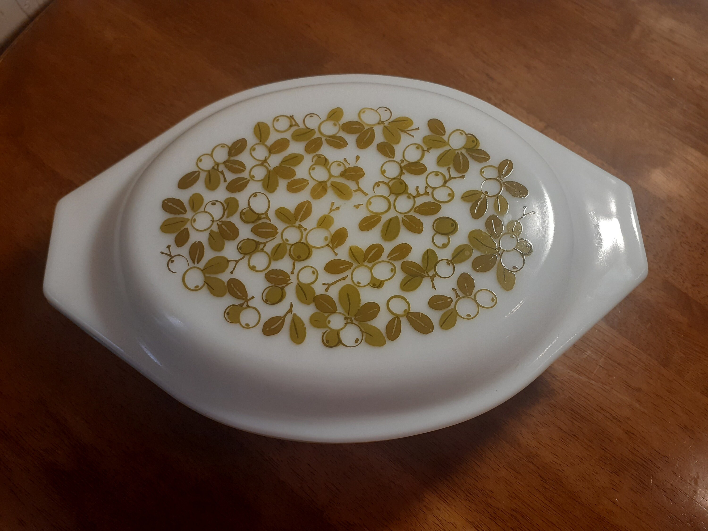 Vintage PYREX Olive Verde 2.5 Qt Casserole Dish with Olive Lid Etsy