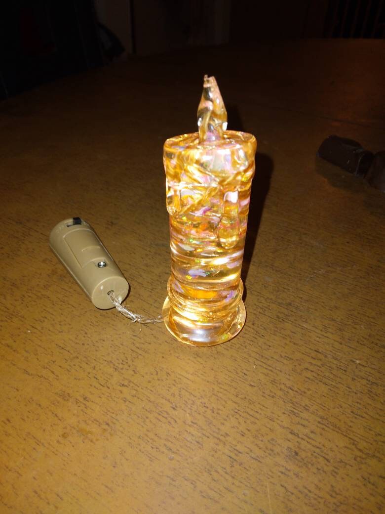 Bougie Decorative Lumineuse