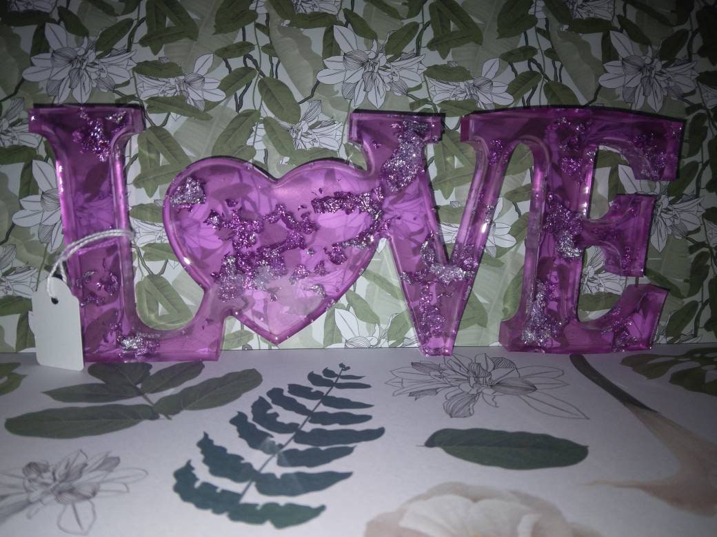 Décoration d'intérieur, Mot Love